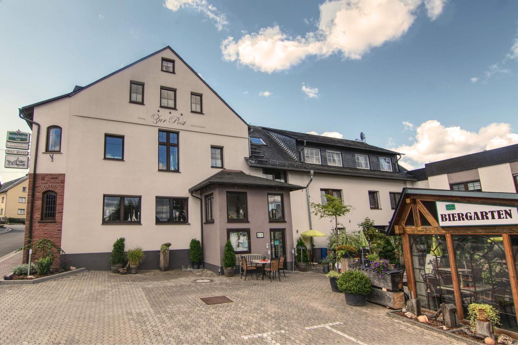 Landgasthof Zur Post Zilshausen Bagian luar foto